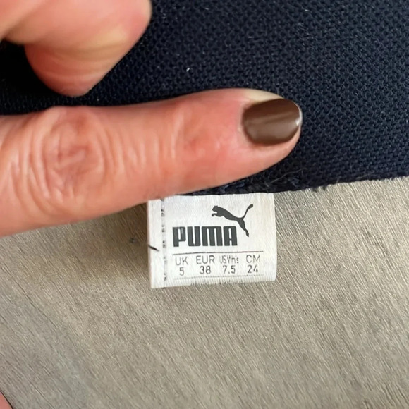 Knit Lace Runners Navy,  Size 7.5 - Picture 7 of 10